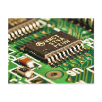Computer Chips Circuits Boards Post Cards