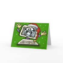 Computer Christmas Card