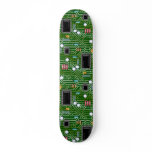 Computer Circuit Board Design Skate Decks