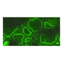 Computer Circuit Board Textured Photo Cards