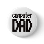 Computer Dad Button