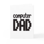 Computer Dad Folding Card