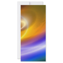Computer Digital Abstract Custom Rack Cards
