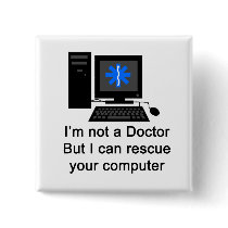 Computer Doctor Pin