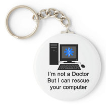 Computer Doctor Keychains