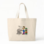 Computer Engineer Cartoon Tote Bags