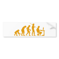 Computer Evolution Bumper Stickers