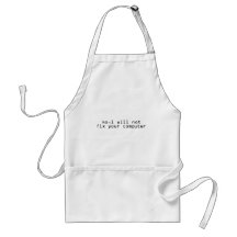Computer Fixer Aprons