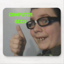 Computer Geek(Arnold) Mouse Pad