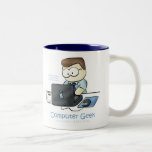 computer geek coffee cup mug