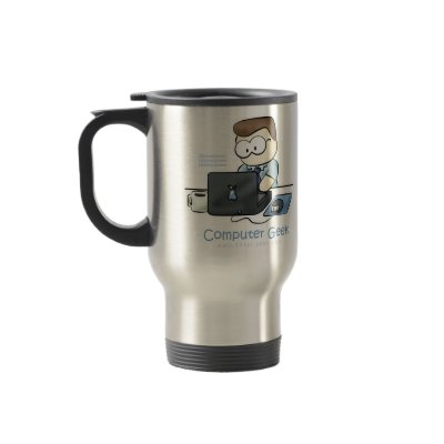 computer geek coffee thermos thing mugs by totalgeek