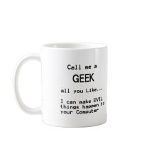 Computer Geek Coffee Mugs