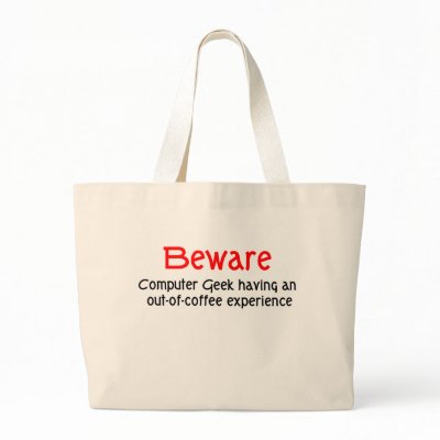 Computer Geek Tote Bag by occupationtshirts