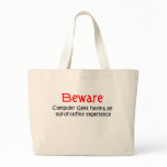 Computer Geek Tote Bag 