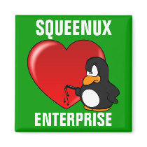 Computer Geek Valentine: Be Secure in Your Love Fridge Magnets