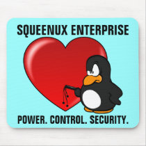 Computer Geek Valentine: Be Secure in Your Love Mousepad