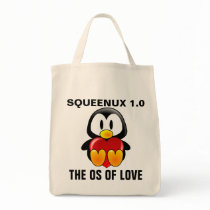 Computer Geek Valentine: Operating System for Love Canvas Bags