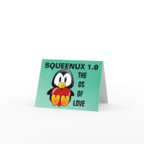 Computer Geek Valentine: Operating System for Love Card