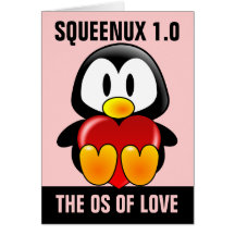 Computer Geek Valentine: Operating System for Love Greeting Card