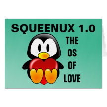 Computer Geek Valentine: Operating System for Love Card