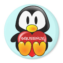 Computer Geek Valentine: Operating System for Love Fridge Magnet