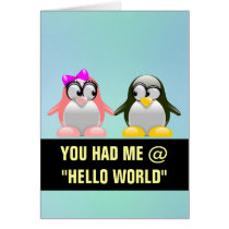 Computer Geek Valentine: Programming Language Love Cards