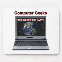 computer geeks will inherit the earth mousepad
