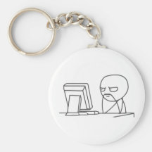 Computer Guy Meme‏ - Keychain