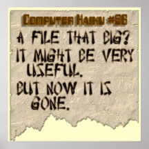 Computer Haiku #86 Print