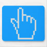 COMPUTER HAND ICON MOUSE MATS
