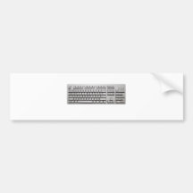 computer keyboard bumper stickers