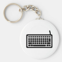 Computer keyboard keychain
