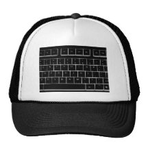 computer keyboard mesh hat
