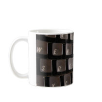 Computer Keyboard Mug