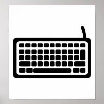 Computer keyboard posters