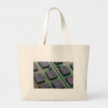 Computer Memory Chips Canvas Bags