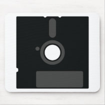 Computer Oldschool Floppy Disc 5.5 Geek Mouse Mat