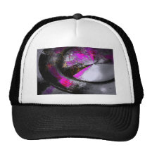 Computer Painting Digital Abstract Mesh Hat