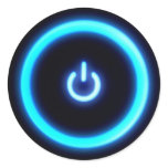 Computer Power stickers