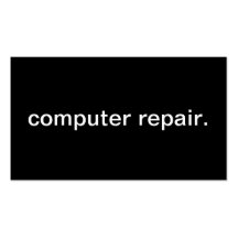 Computer Repair Business Card Template