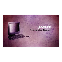Computer Repair Business Cards