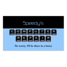 Computer Repair Business Cards