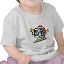 Computer Santa Shirt