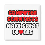 Computer Scientists Make Great Lovers Refrigerator Magnet