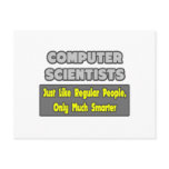 Computer Scientists ... Smarter