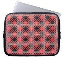 Computer Squiggle 01 Neoprene Laptop Sleeve