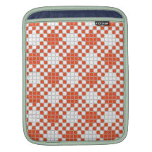 Computer Squiggle 5 Rickshaw iPad Sleeves Vertical