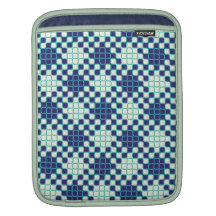 Computer Squiggle 6 Rickshaw iPad Sleeves Vertical