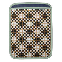 Computer Squiggle 8 Rickshaw iPad Sleeves Vertical