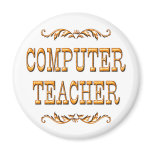 Computer Teacher Refrigerator Magnet